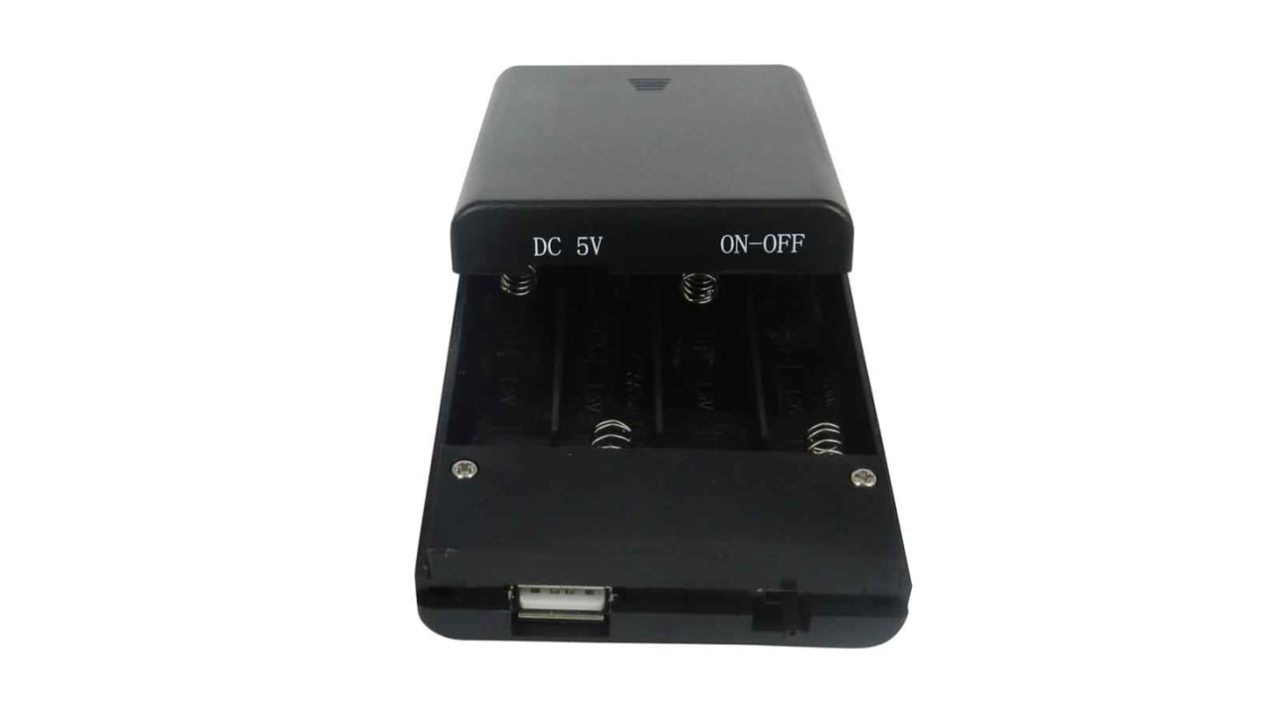 RS PRO AA Battery Holder, Coil Spring Contact