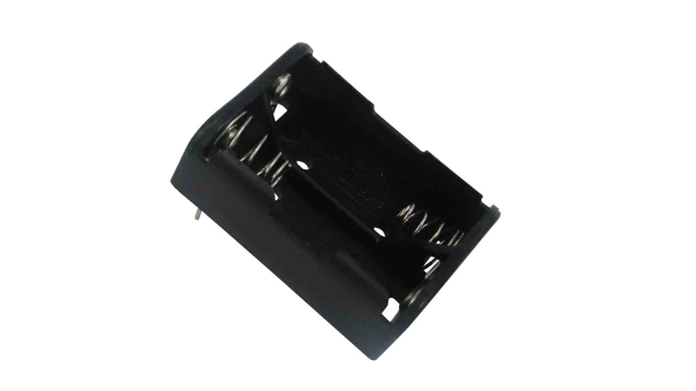 RS PRO N Battery Holder, PCB Mounted Contact