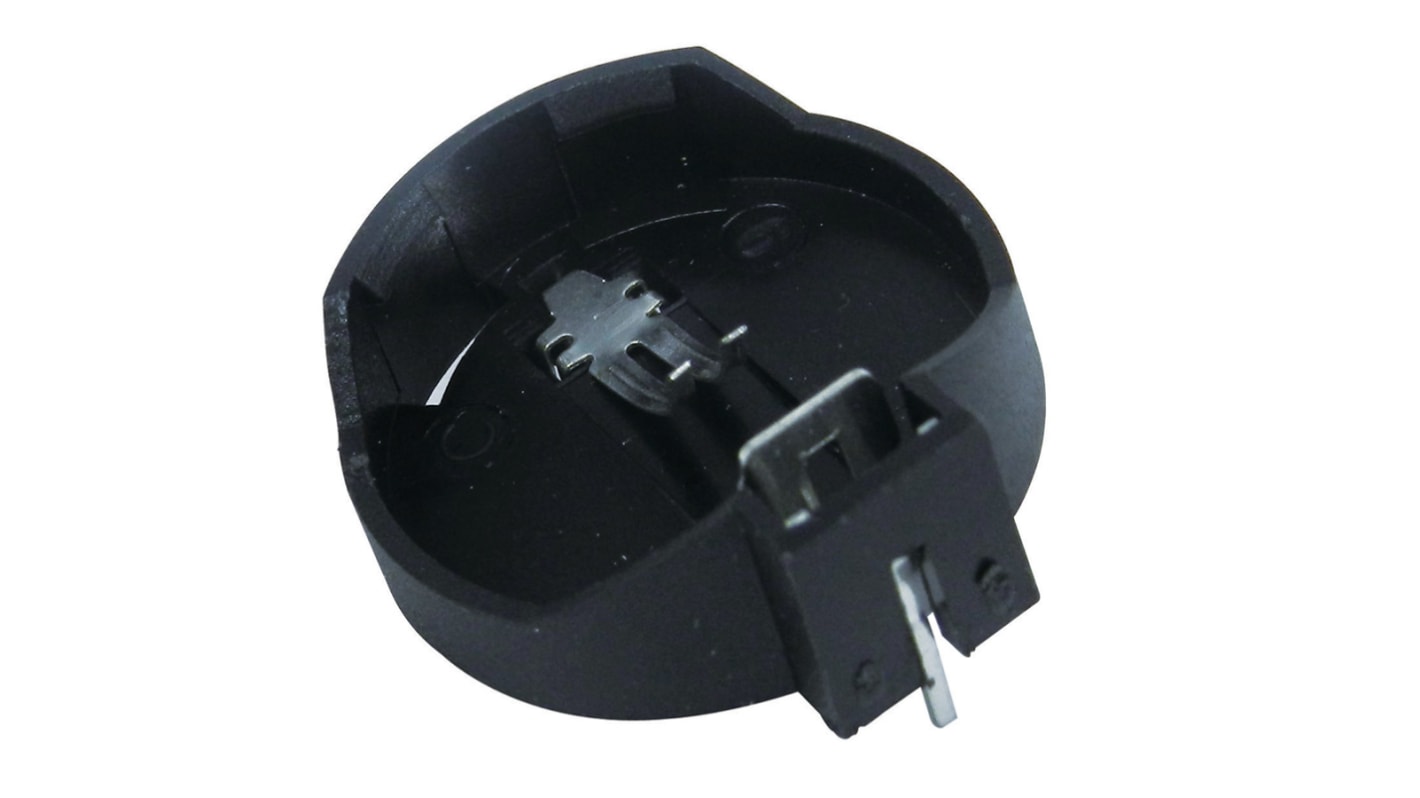 RS PRO CR2032 Battery Holder, PCB Mounted Contact