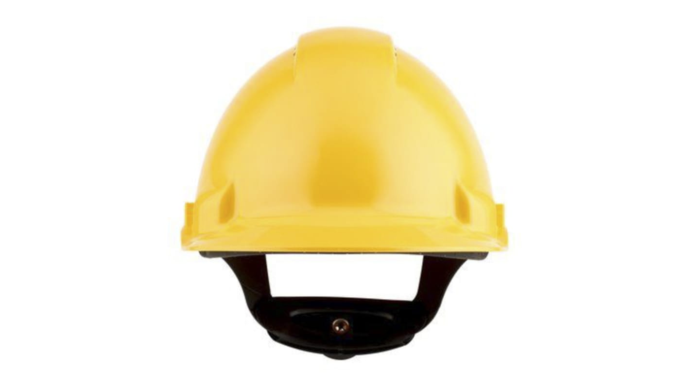 3M 黄色HPPE安全帽, 通风, Peltor Uvicator G3000系列