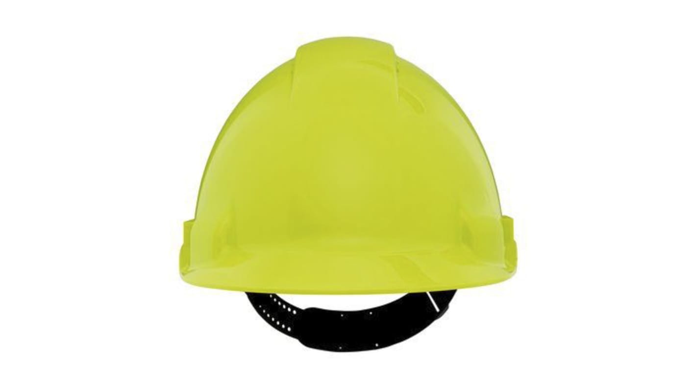 3M Peltor Uvicator G3000 Schutzhelm belüftet ABS Gelb gefüttert