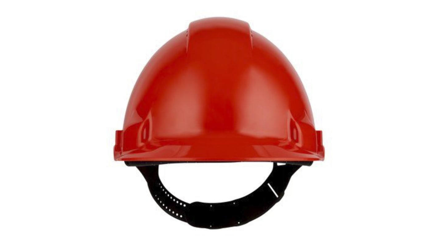 3M Peltor Uvicator G3000 Red Safety Helmet , Ventilated