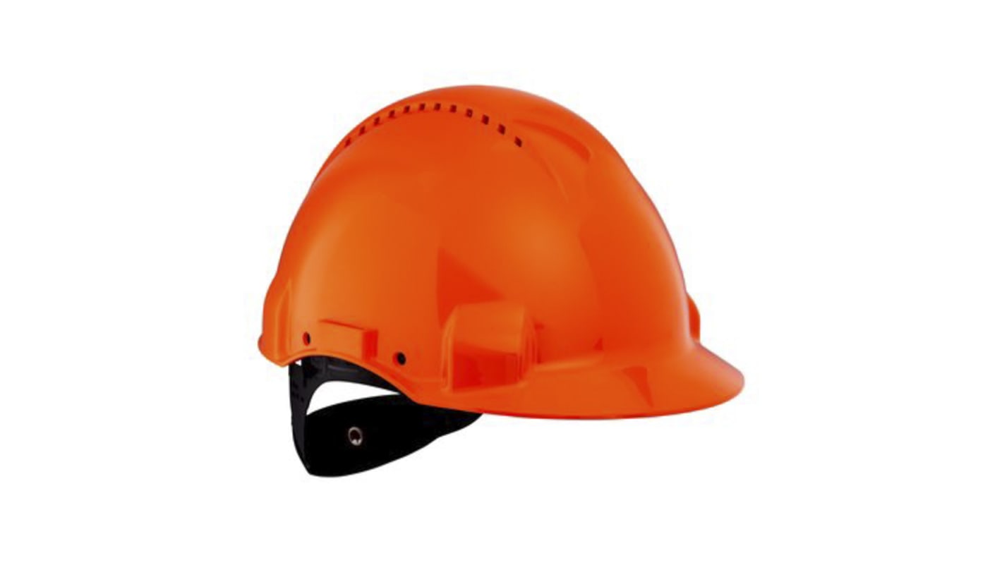 3M Peltor Uvicator G3000 Schutzhelm belüftet HPPE Orange