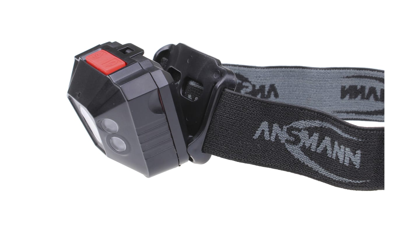 Ansmann LED HD150BS Head Torch 150 lm, 70 m Range
