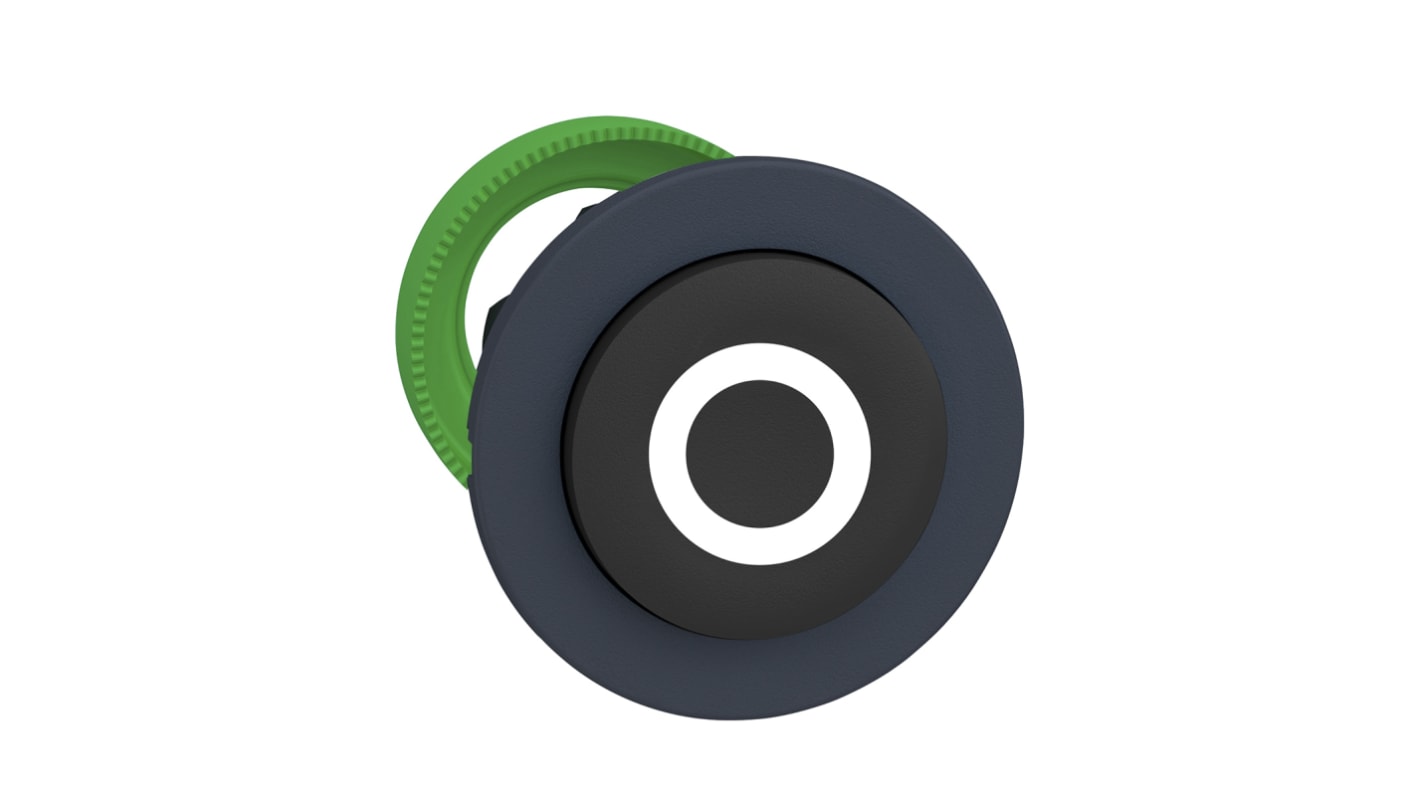 Schneider Electric Harmony Series Black Momentary Push Button Head, 30mm Cutout, IP66, IP67, IP69K