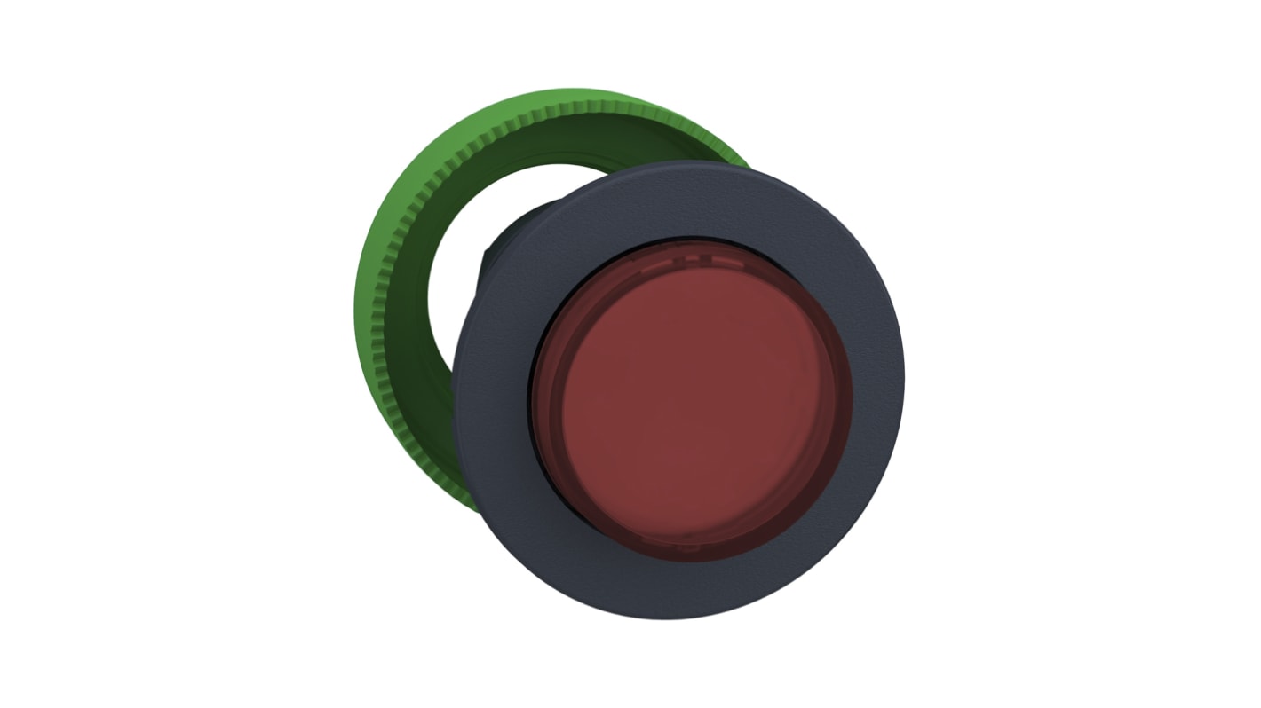Schneider Electric Harmony Series Red Momentary Push Button Head, 30mm Cutout, IP66, IP67, IP69K