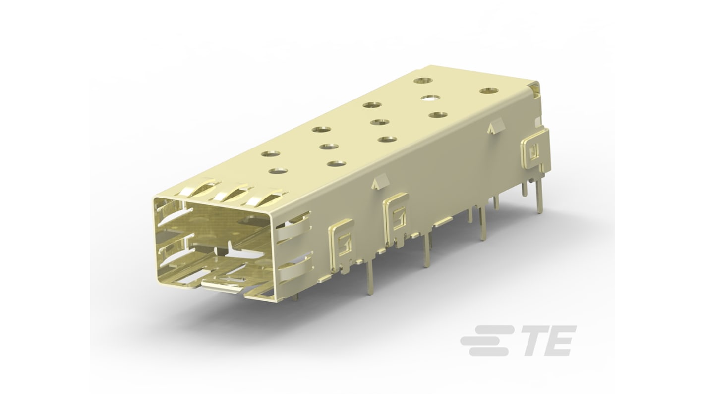 TE Connectivity SFP Cage Assembly, 2227303-1