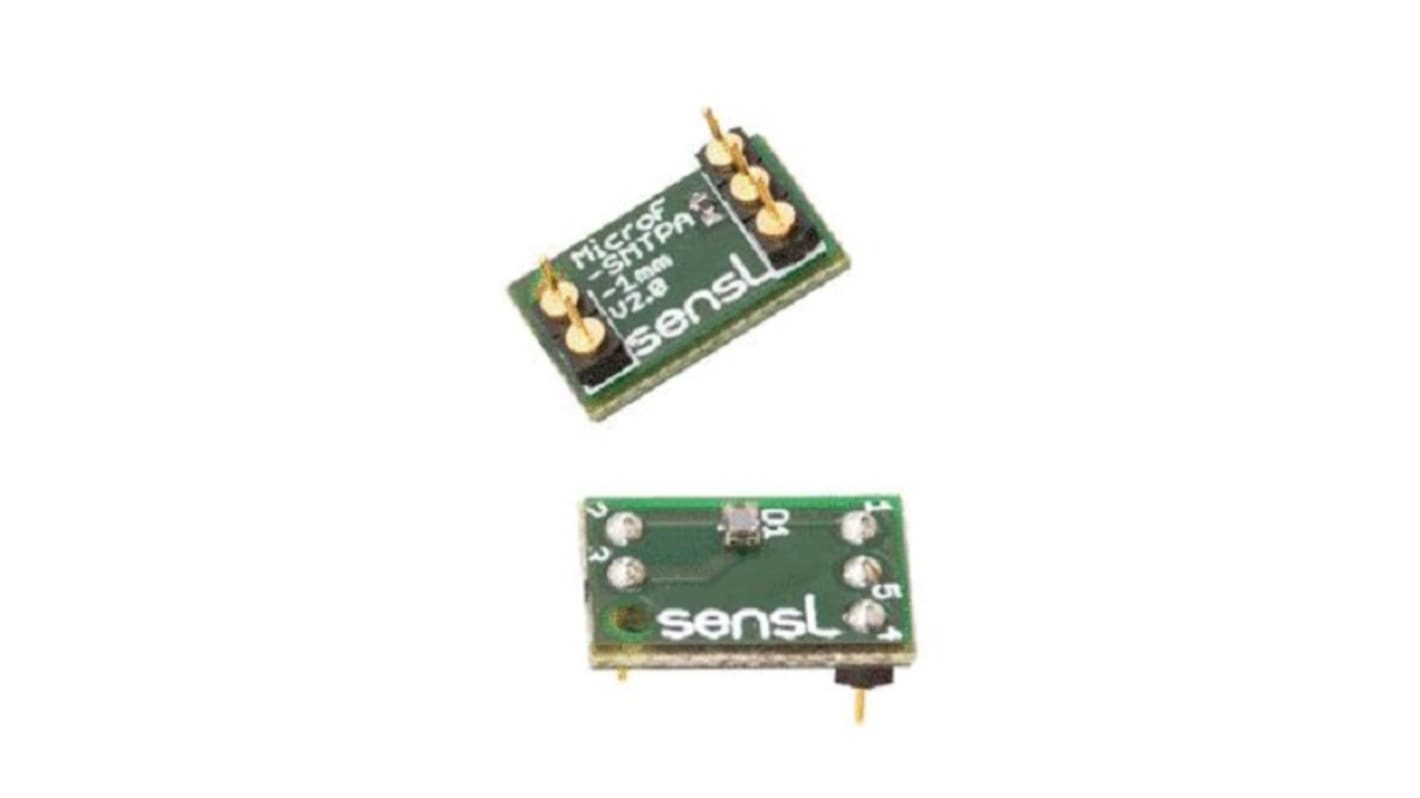 onsemi MicroFC-10020-SMT Mounted on a Pin Adapter Board Evaluation Board MICROFC-10020-SMT-TR, MICROFC-10020-SMT-TR1