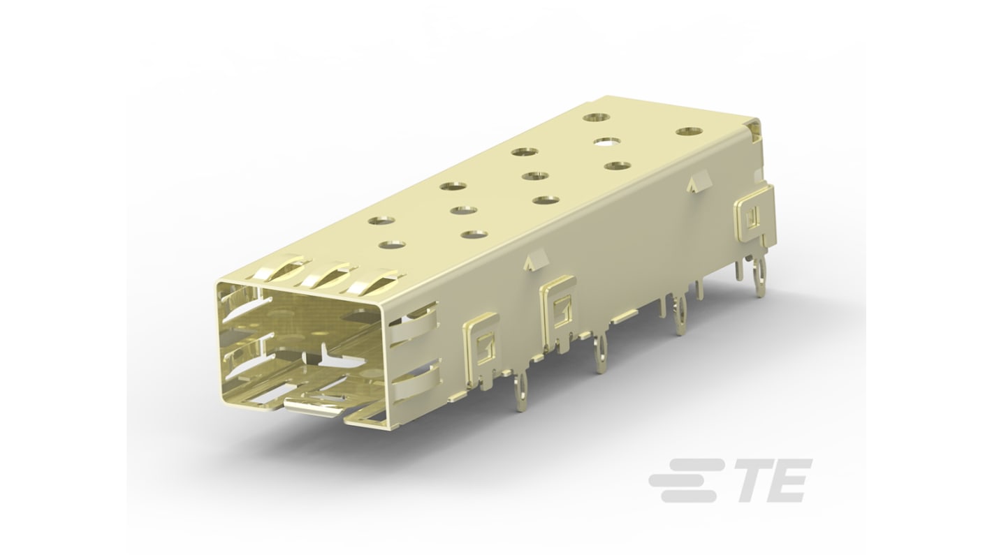 TE Connectivity SFP Cage Assembly, 2227302-1