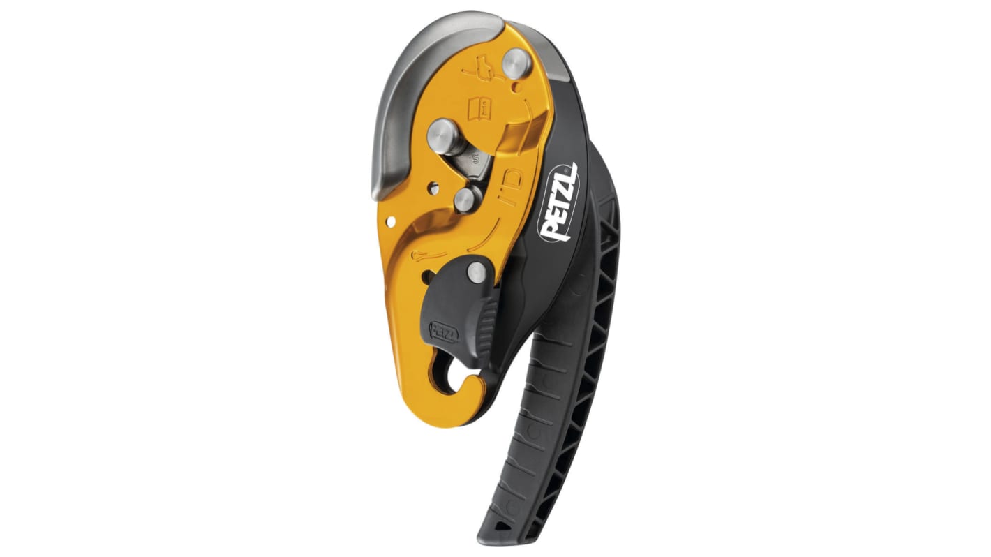 Petzl Aluminium, Nylon, Edelstahl Seilhalterung, Vertikaler Einsatz, Typ Selbstblockierendes Sicherungsgerät, ø Seil 10