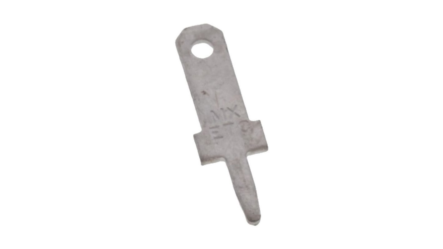 Molex 19712 Uninsulated Male Spade Connector, PCB Tab, 0.51 x 2.79mm Tab Size