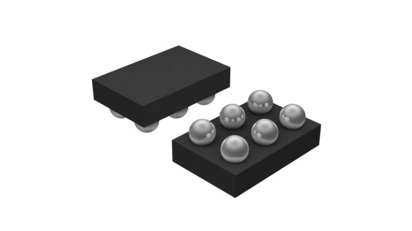 onsemi NCP137AFCT110T2G, 1 Low Dropout Voltage, Voltage Regulator 700mA, 1.1 V 6-Pin, WLCSP