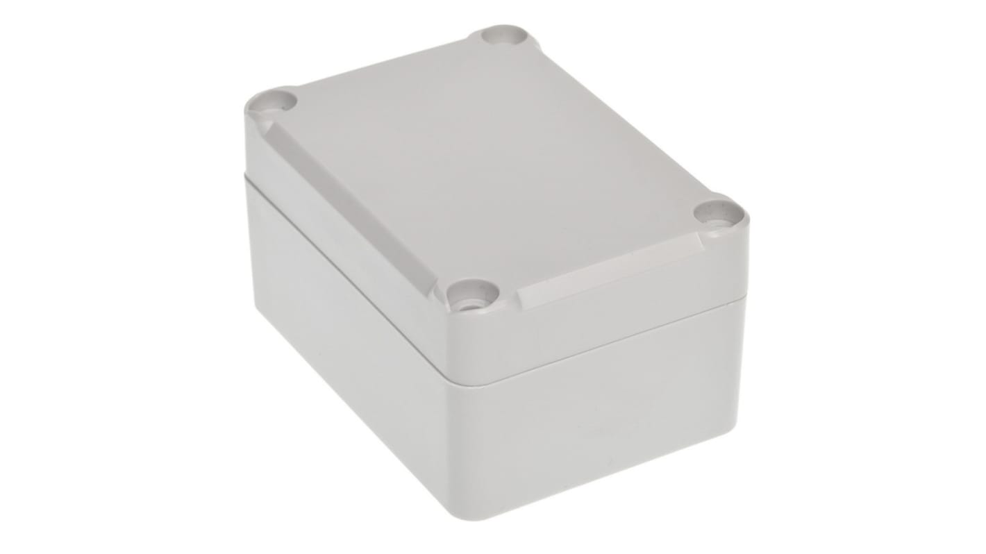 RS PRO Grey ABS Enclosure, IP65, IK09, Grey Lid, 70 x 50 x 36.75mm