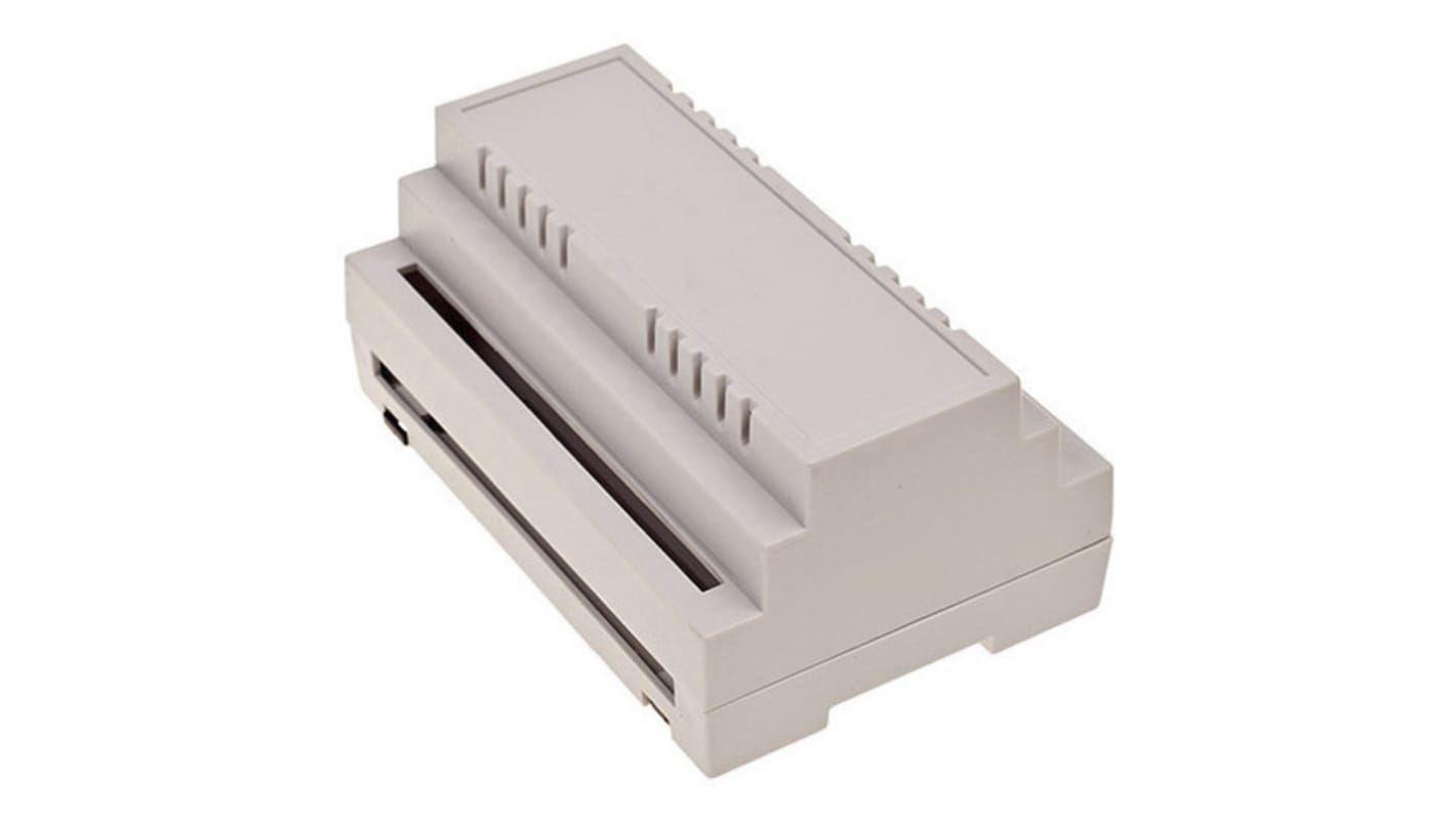 RS PRO Modular Enclosure Enclosure Type, 138.8 x 88.8 x 62.8mm, ABS DIN Rail Enclosure