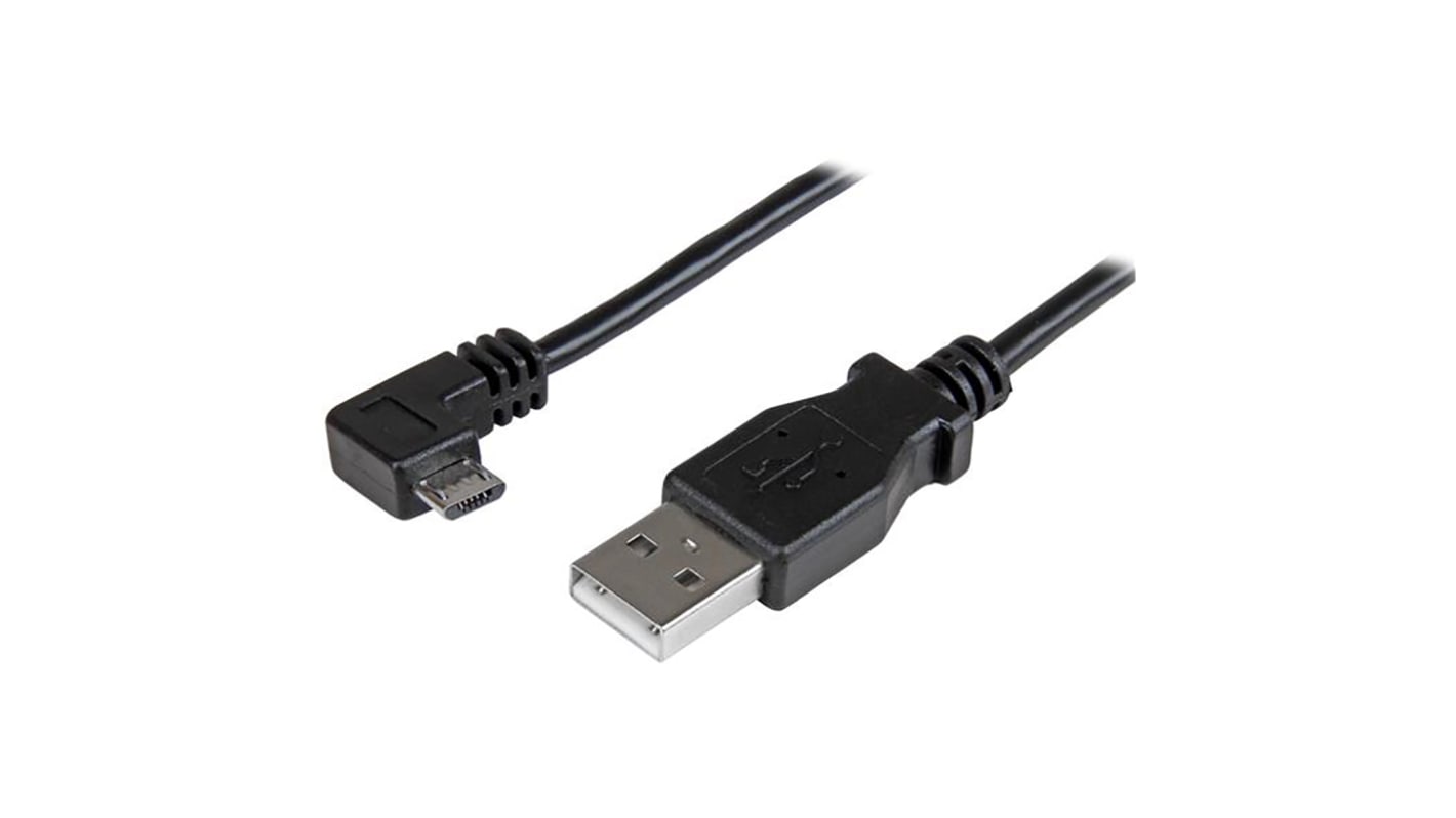 StarTech.com USB 2.0, Male USB A to Male Micro USB B, 480Mbps, 500mm