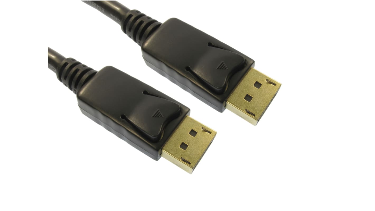 Kabel DisplayPort długość 500mm B: Display Port A: Display Port RS PRO 4K