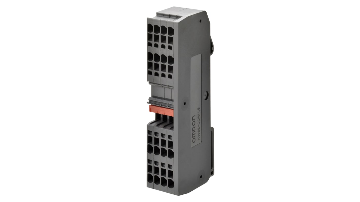 Omron XW6T-COM2.5X12RD XW6T Series Red, 0.14 → 2.5mm², Screw Termination