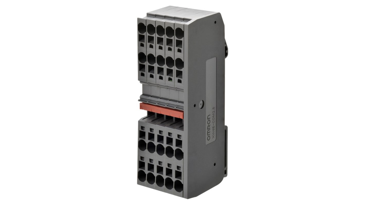 Omron XW6T-COM2.5X16BL XW6T Series Blue, 0.14 → 2.5mm², Screw Termination