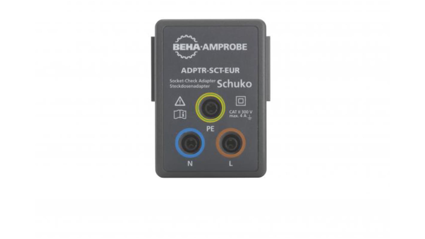 Accessorio per analizzatore multifunzione, Beha-Amprobe ADPTR-SCT-EUR Tester di installazione, tester di isolamento,