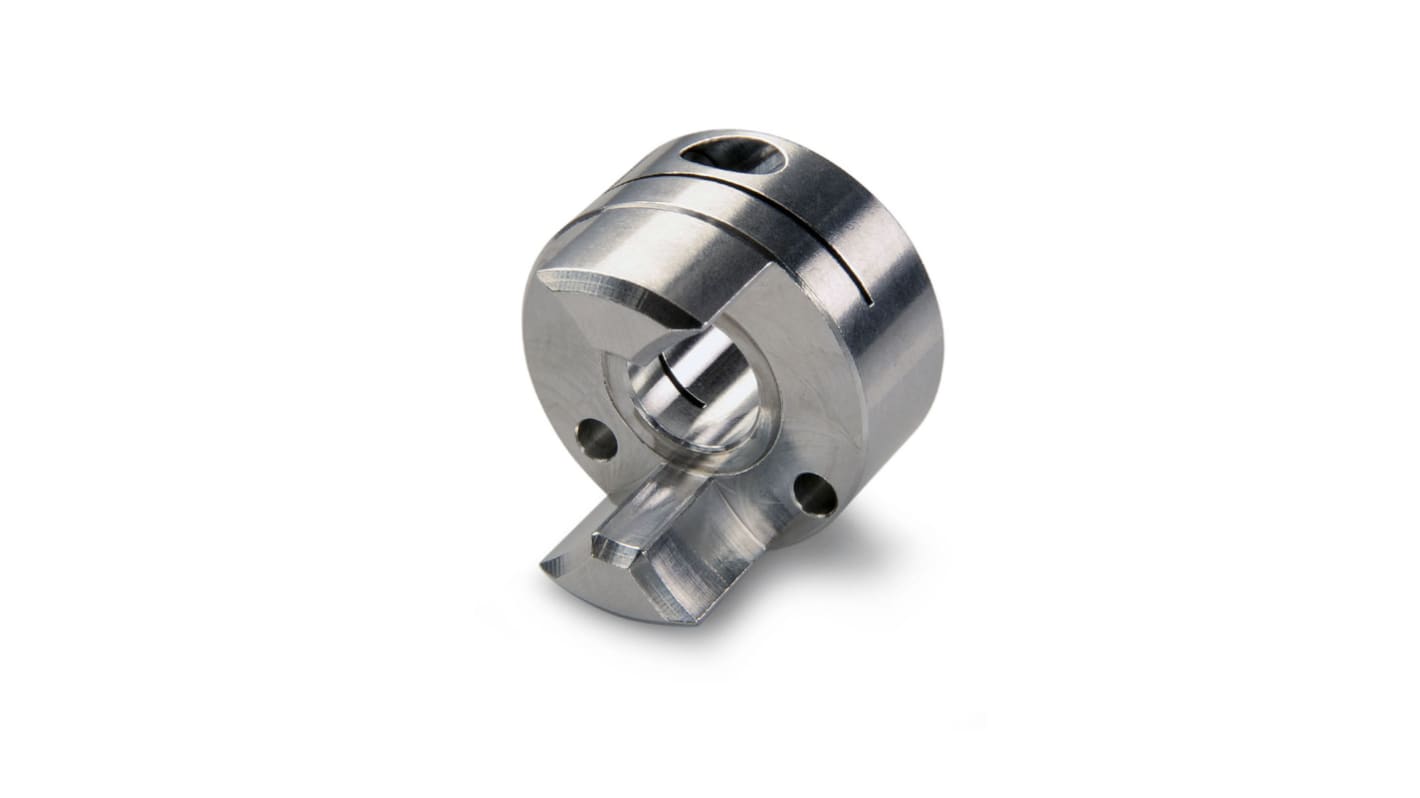 Ruland Beam Coupling, 15mm Outside Diameter, 3mm Bore, 21.8mm Length Coupler