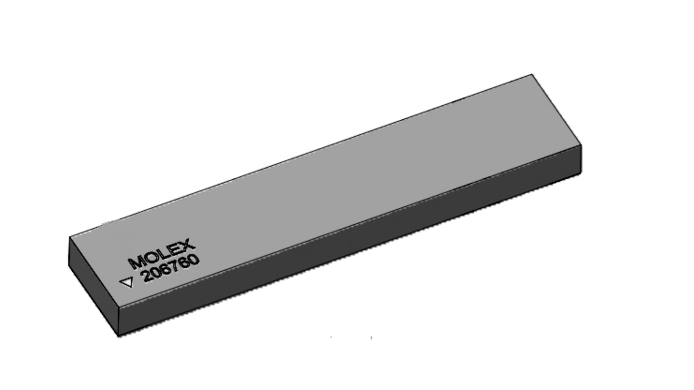 Molex 206760-0001 Chip SMT Antenna, 2G (GSM/GPRS), 3G (UTMS), 4G (LTE)