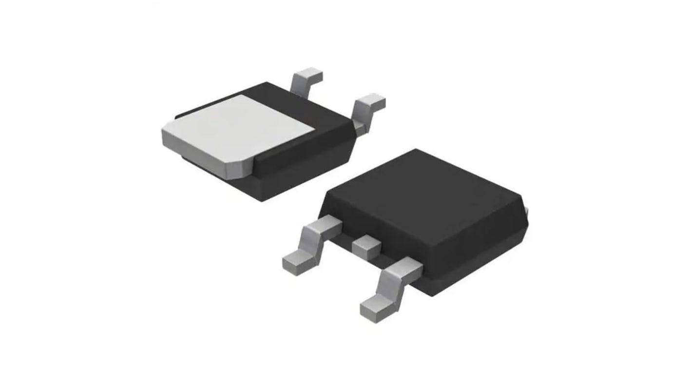 Transistor digital, NJVMJD45H11G, PNP -80 V DPAK (TO-252), 2 + Tab pines, Simple