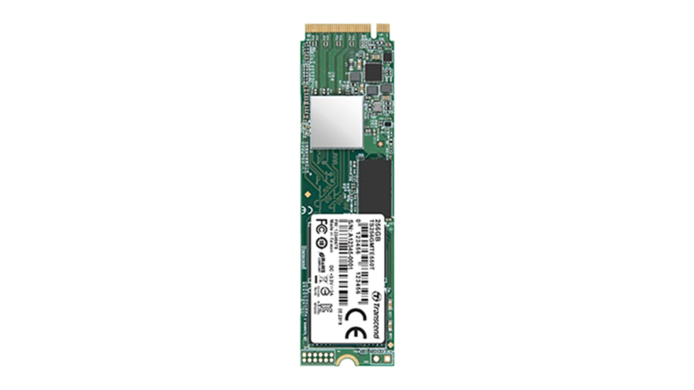 Transcend MTE550T M.2 256 GB Internal SSD Hard Drive