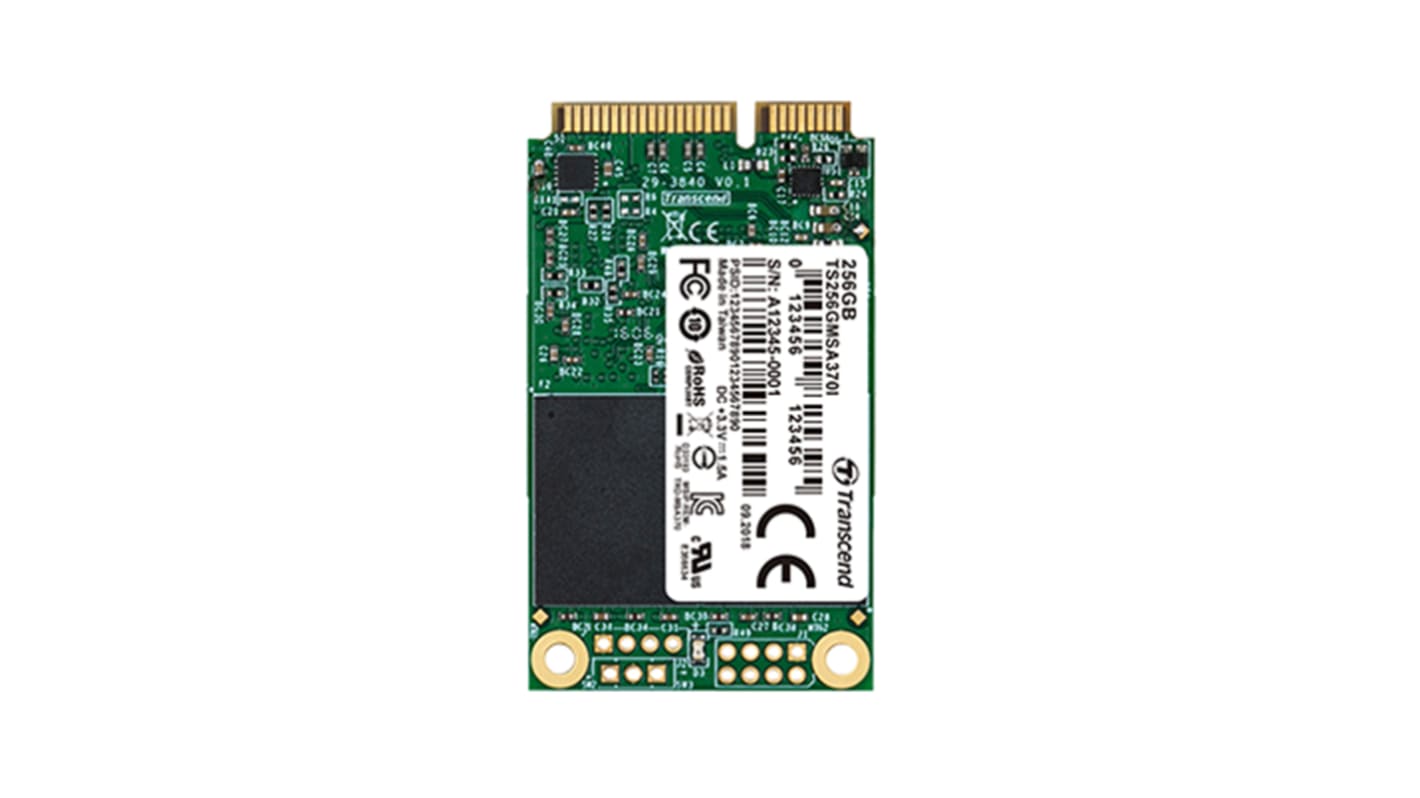 Transcend MSA370I mSATA 128 GB Internal SSD Hard Drive