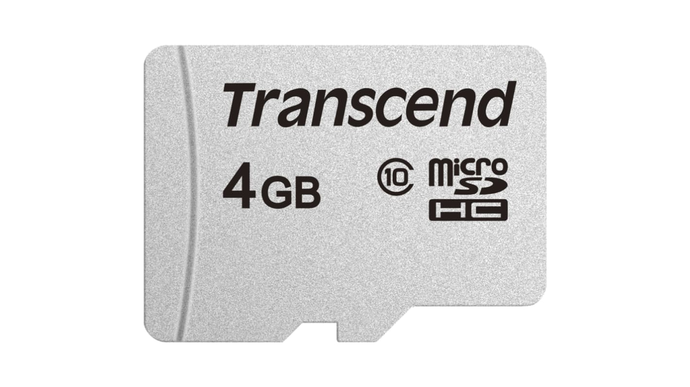 Transcend MicroSD Micro SD Karte 4 GB Class 10, TLC