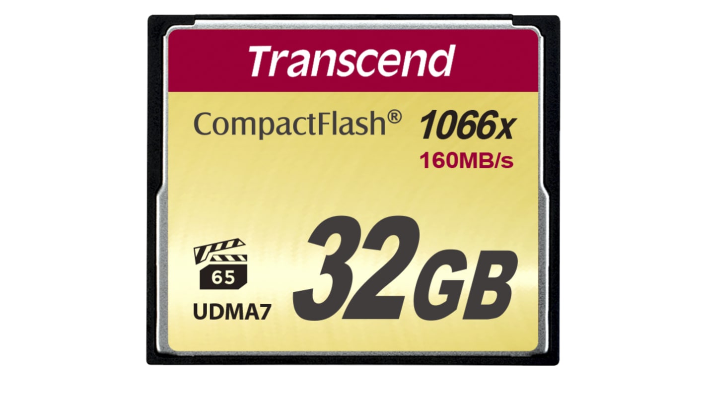 Transcend CompactFlash 32 GB MLC Compact Flash Card