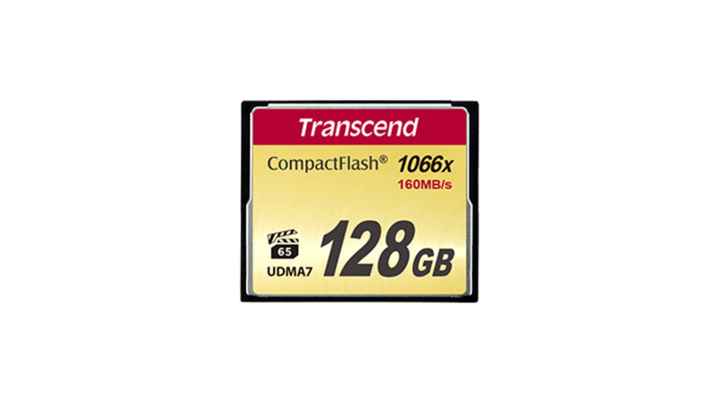Transcend CompactFlash 128 GB MLC Compact Flash Card