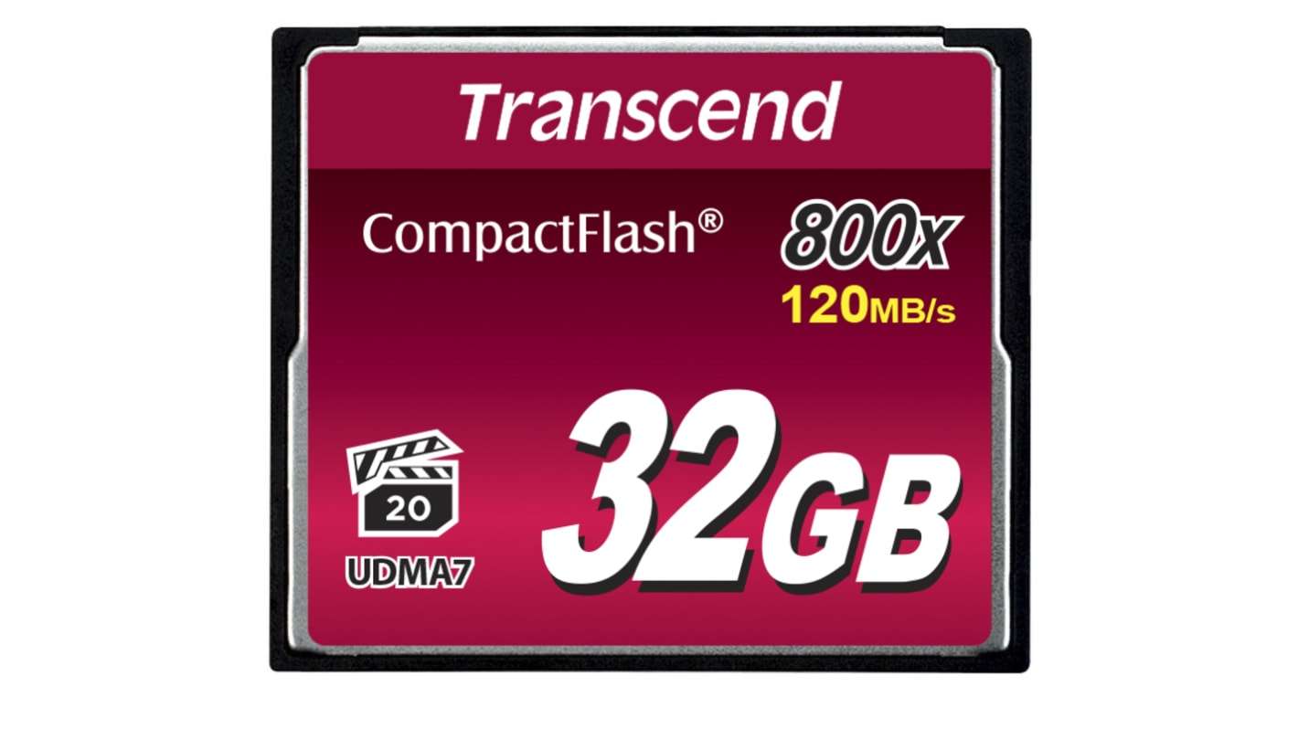 Transcend CompactFlash 32 GB MLC Compact Flash Card