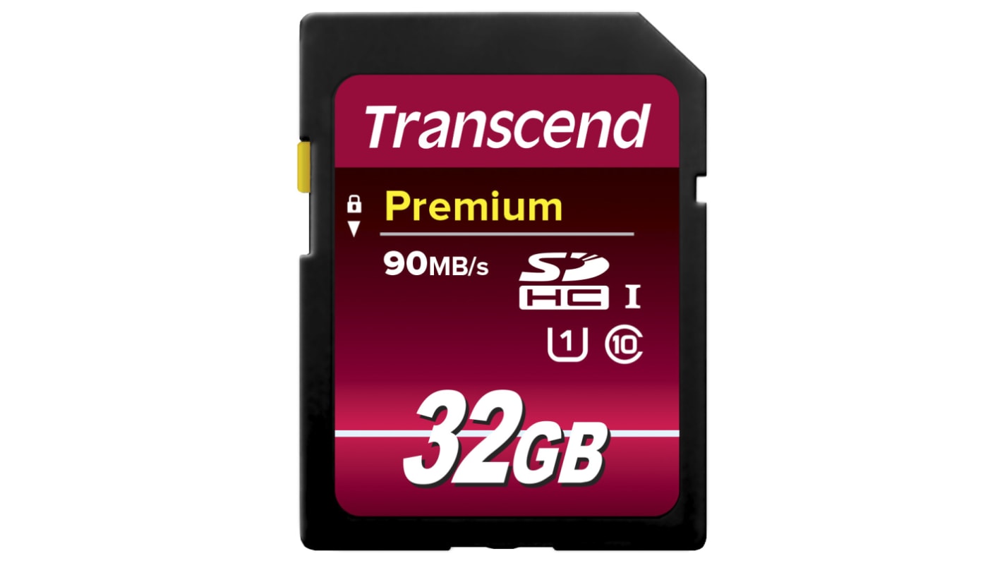 Tarjeta SD Transcend SDHC 32 GB HC Premium -25 → +85°C