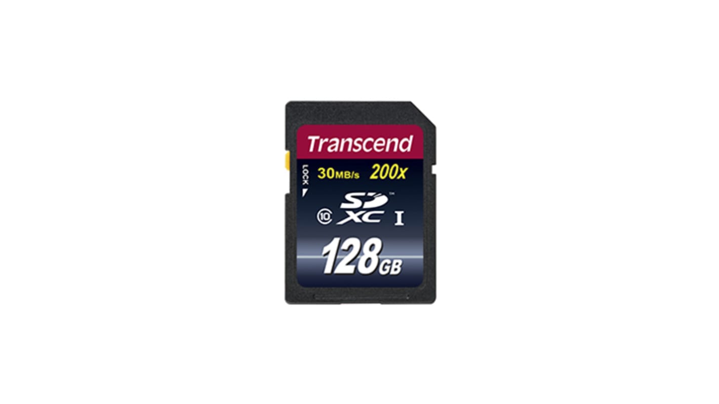 Transcend 128 GB SDXC SD Card, Class 10