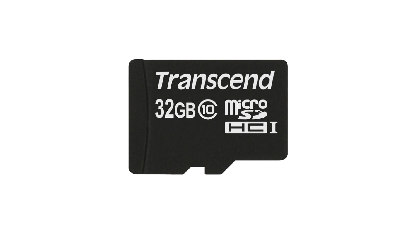 Tarjeta Micro SD Transcend MicroSD No 32 GB -25 → +85°C