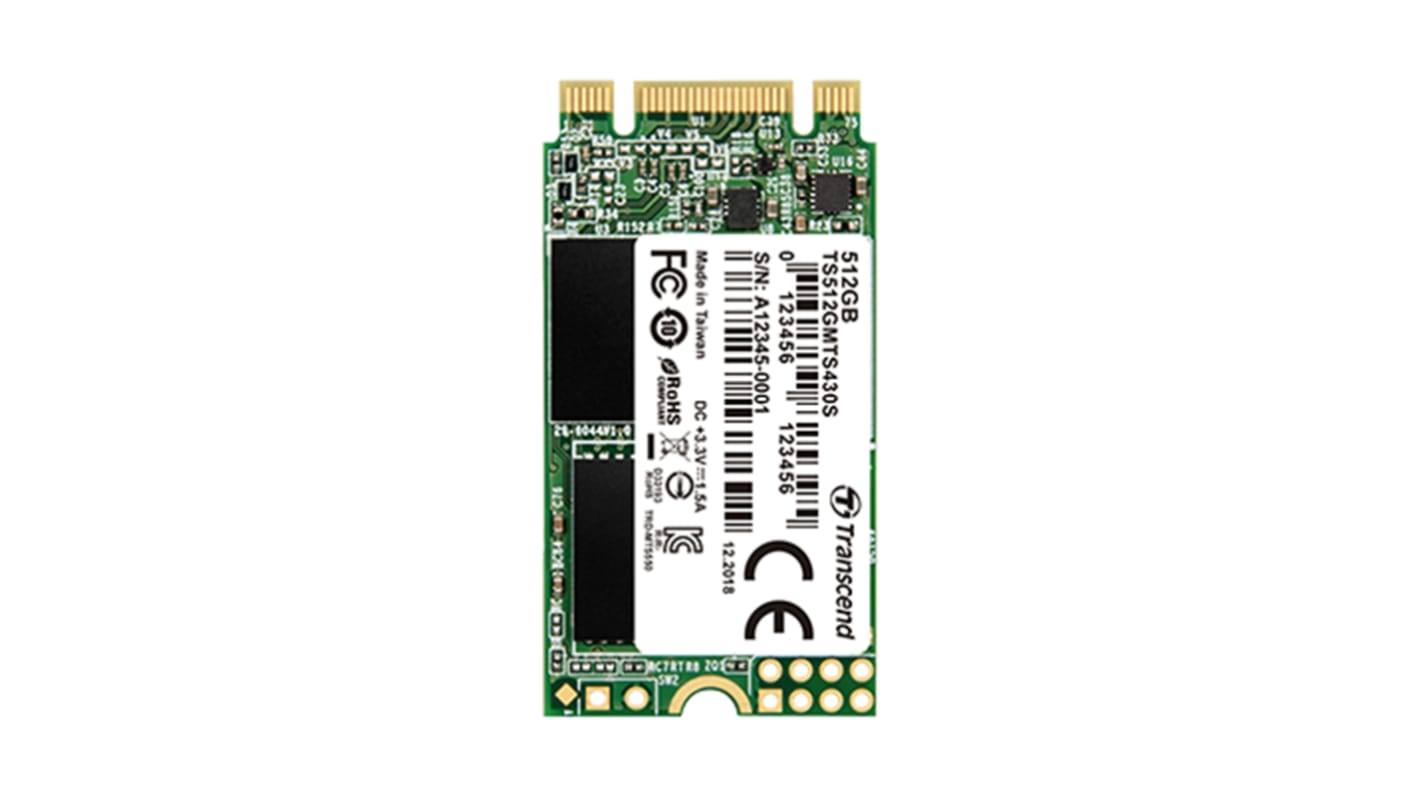 Transcend MTS430S M.2 256 GB Internal SSD