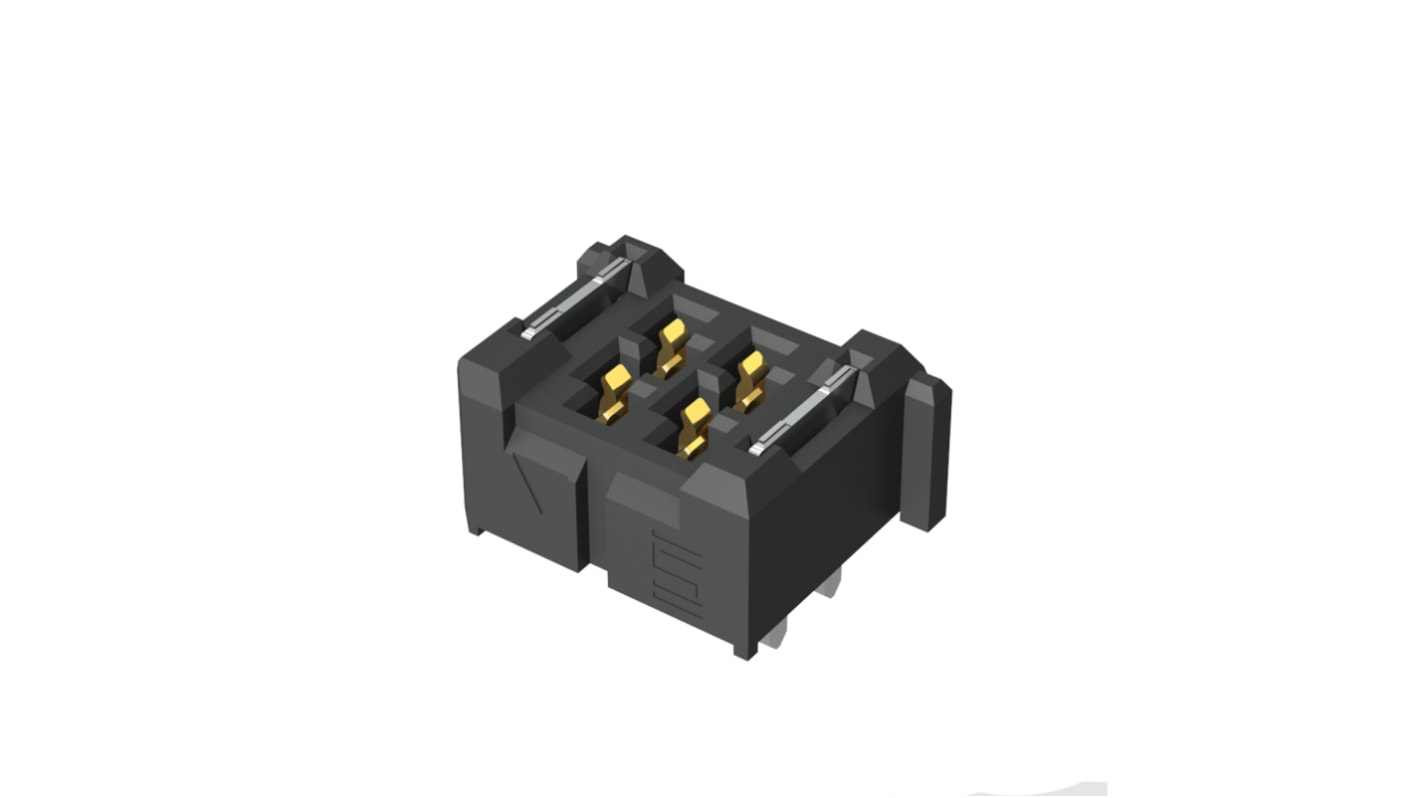 Samtec ストレート 基板接続用ピンヘッダ 2極 2.0mm 1列, スルーホール実装