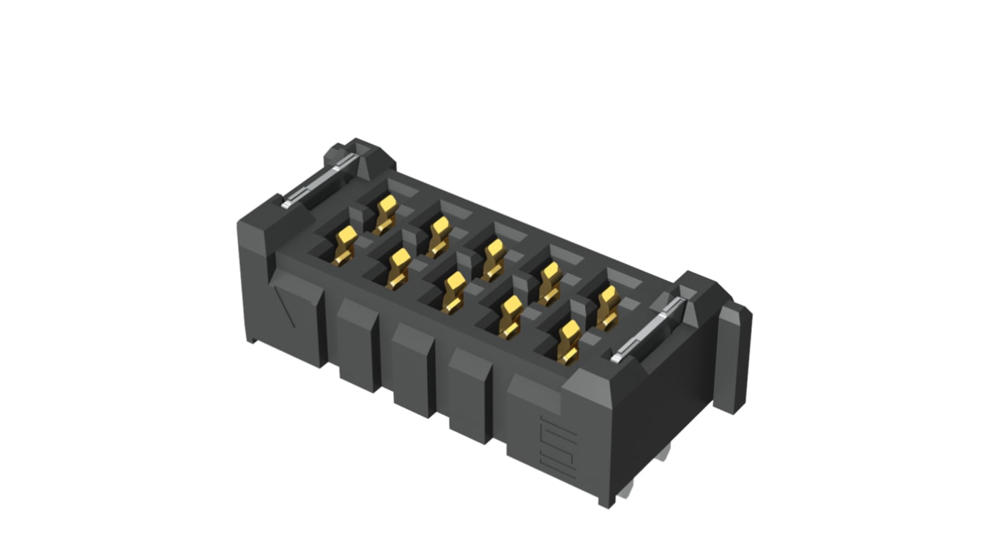 Samtec UMPS Series Straight Through Hole PCB Header, 5 Contact(s), 2.0mm Pitch, 1 Row(s), Shrouded