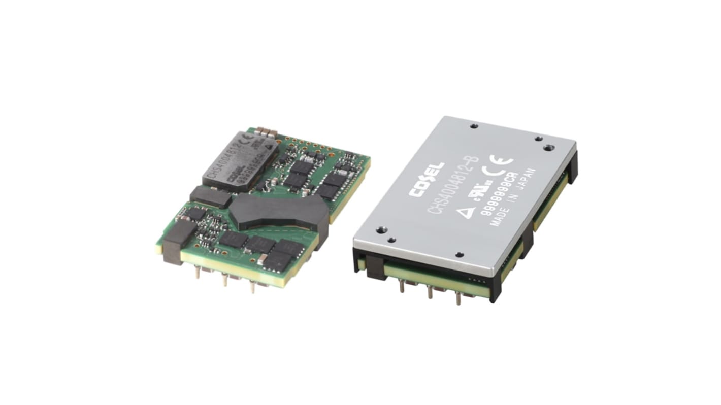 コーセル DC-DCコンバータ Vout：10V dc 36 → 76 V dc, 400W