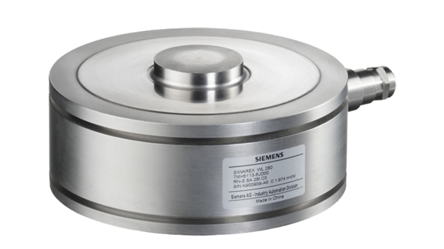 Siemens SIWAREX WL Series Load Cell, 500kg Range, Compression Measure