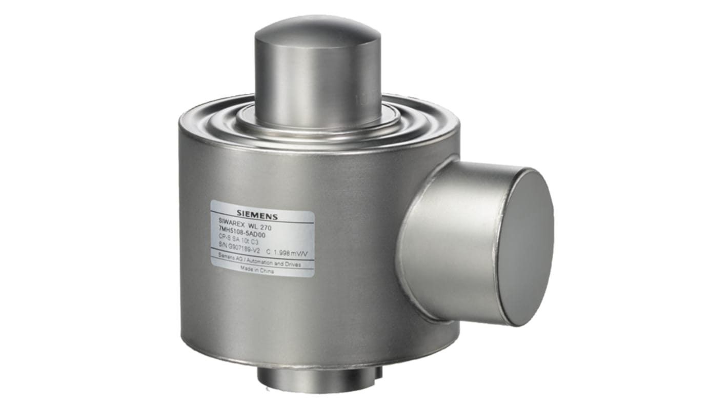 Siemens SIWAREX WL Series Load Cell, 50 t Range, Compression Measure