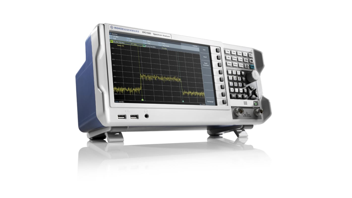 Rohde & Schwarz FPC1500 Desktop Spectrum Analyser, 5 kHz → 3 GHz