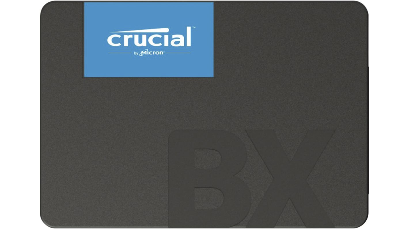 Crucial 240 GB固态硬盘 SSD, SATA接口, 2.5 千赫, BX500, SLC