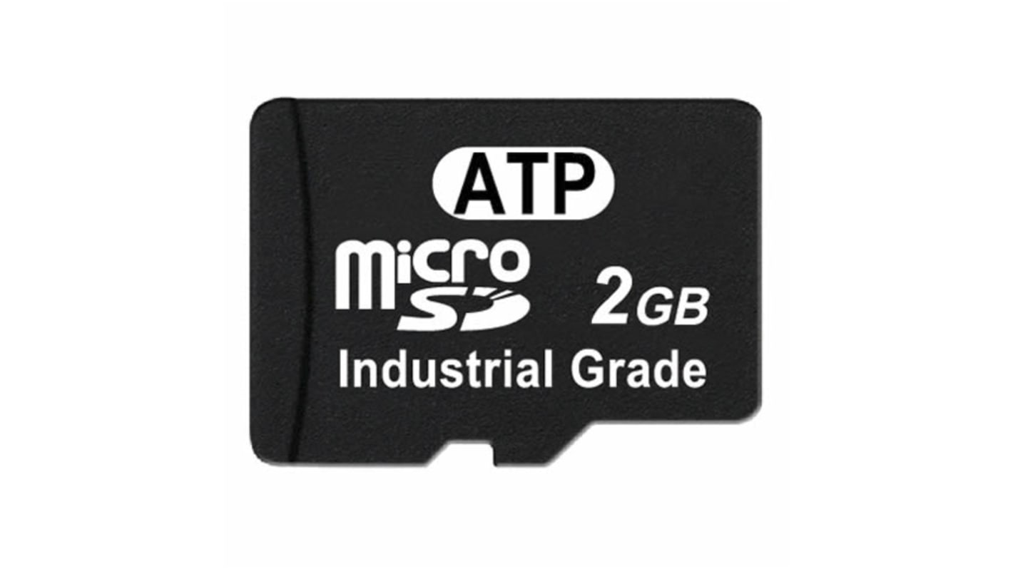 Tarjeta Micro SD ATP MicroSD Sí 2 GB SLC Industrial Grade -40 → +85°C
