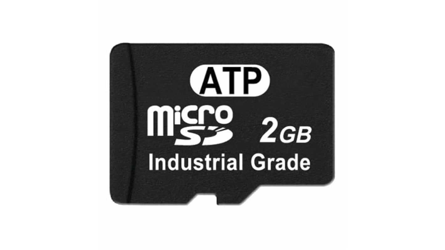 ATP 2 GB Industrial MicroSD Micro SD Card, Class 10, UHS-1 U1