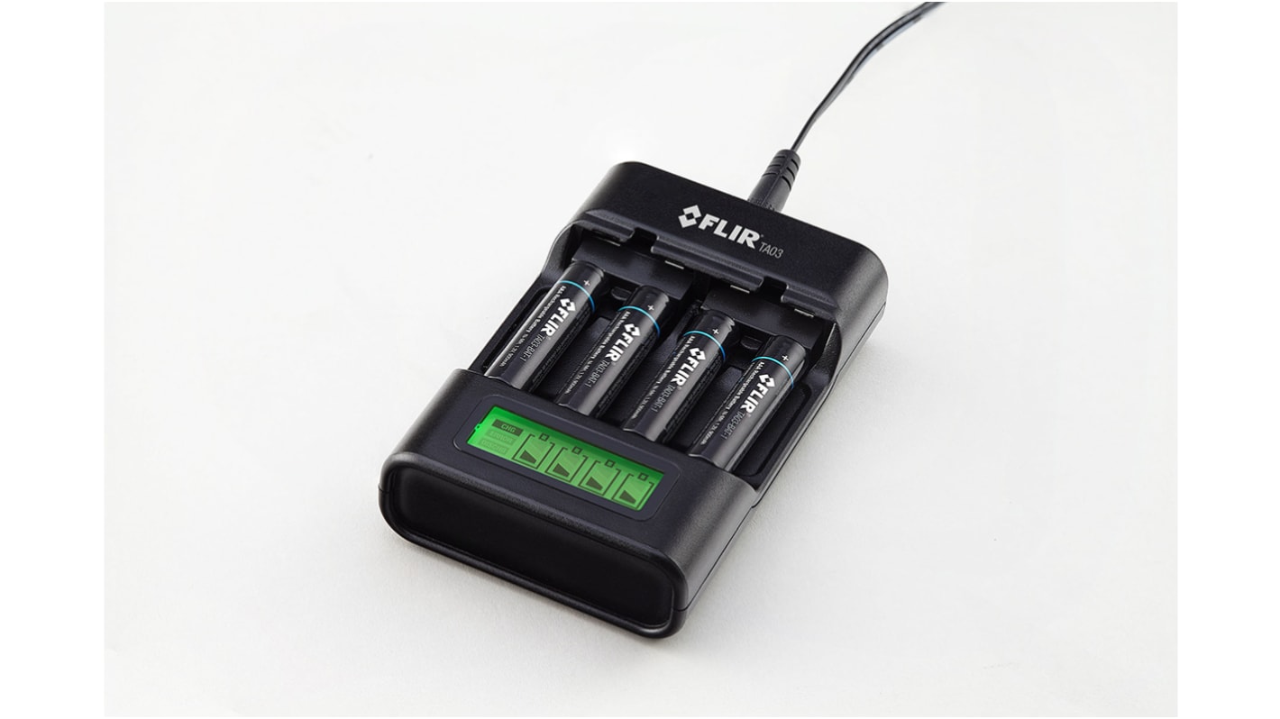 FLIR TA03-KIT Battery Charger, For Use With CM174 Clamp Meters