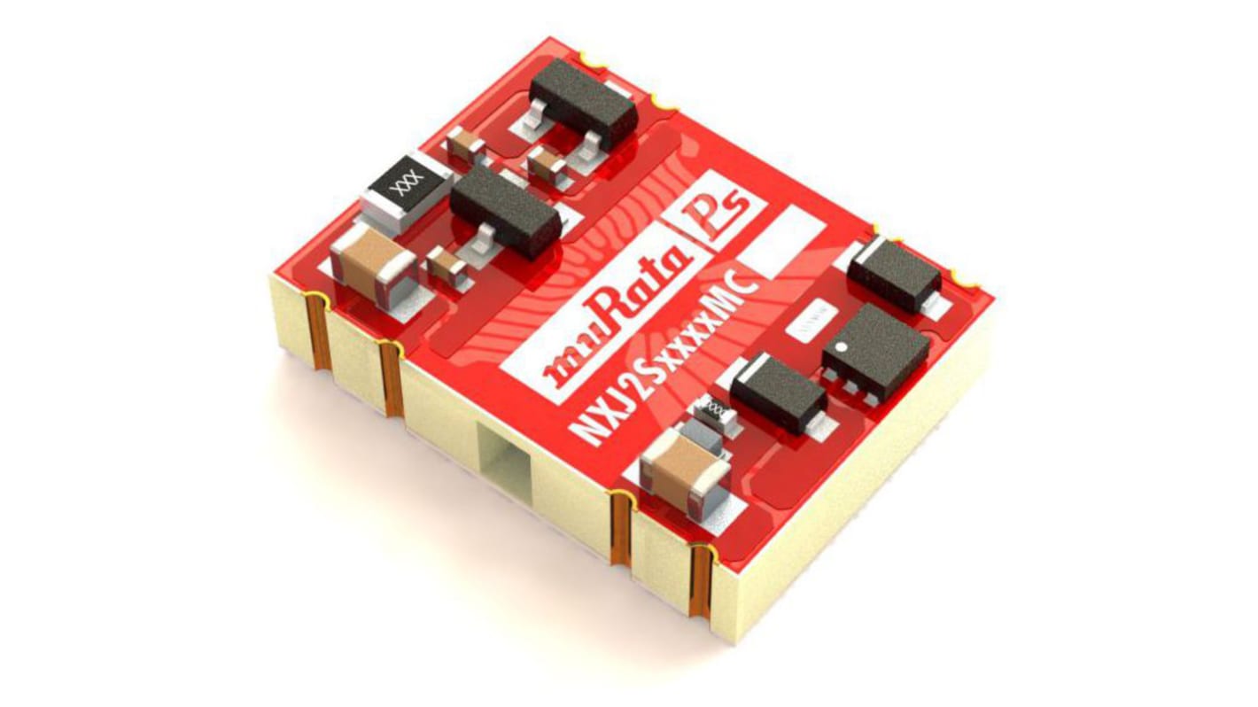 Murata Power Solutions NXJ2 DC-DC Converter, 5V dc/ 400mA Output, 4.5 → 5.5 V dc Input, 2W, Surface Mount, +85°C