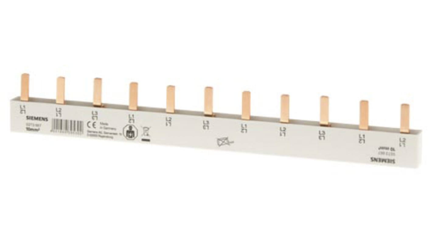 Siemens 5ST36 Series Non-Fused DIN Rail Terminal, 10mm²