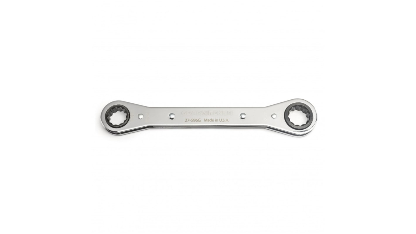 GearWrench Ratchet Spanner, 1in, Imperial, Double Ended, 387 mm Overall
