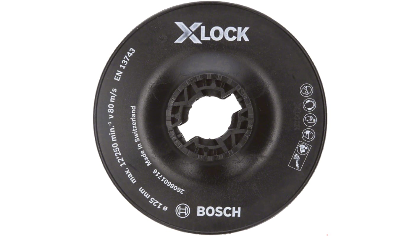 Bosch X-Lock, X-Lock Backing Pad, 125mm Diameter